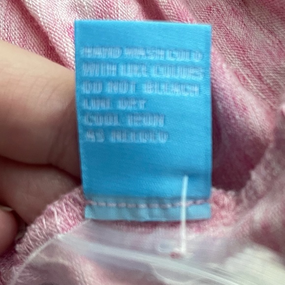 J. McLaughlin Brynn Linen Blend Buttondown Pink Shirt Blouse Top Women’s Sz L - Picture 6 of 6